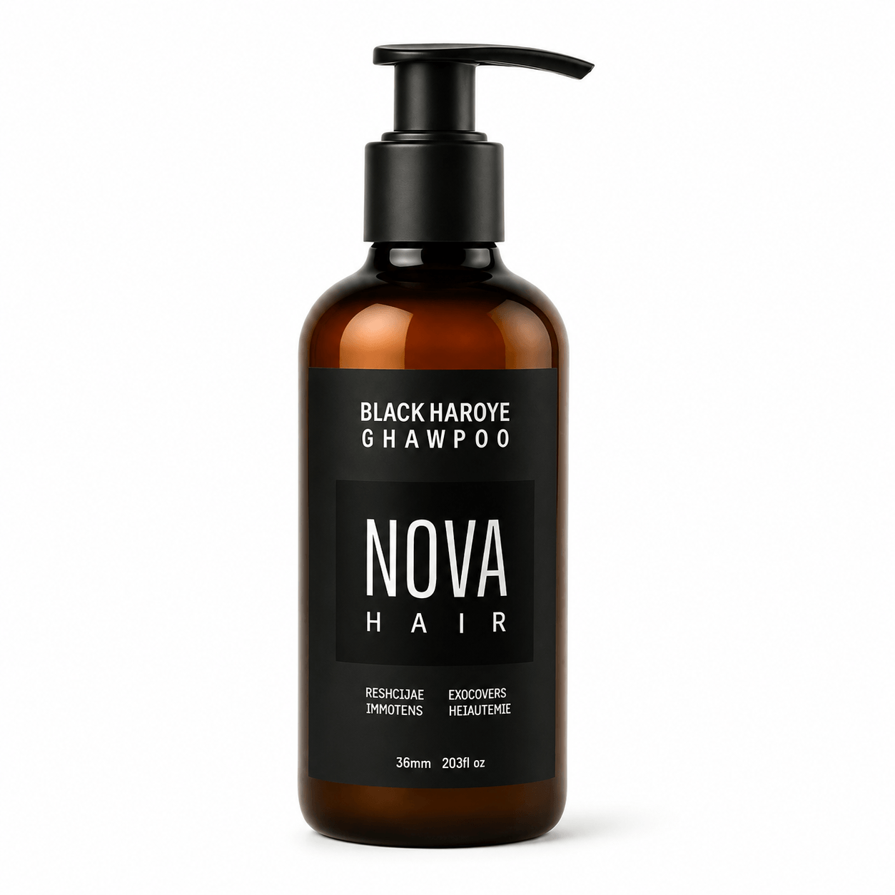 Nova Hair — Шампунь для відновлення природного кольору та від сивини